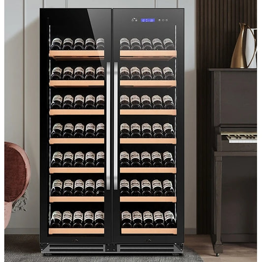 Professional Manufacturer Frost Free Wine Fridge with Digital Temperature Control wine cooler, Freestanding or Built-in